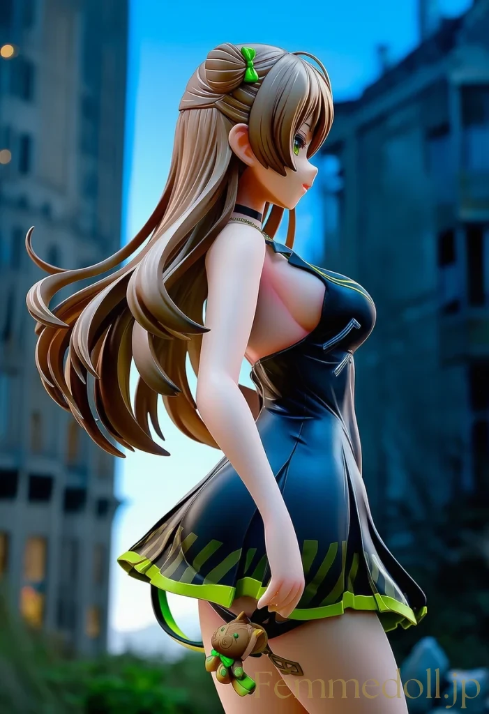 【ドルフロ】RFB:甘美な裸身が崩壊の街に溶け込む【AI生成イラスト30枚】 19枚目