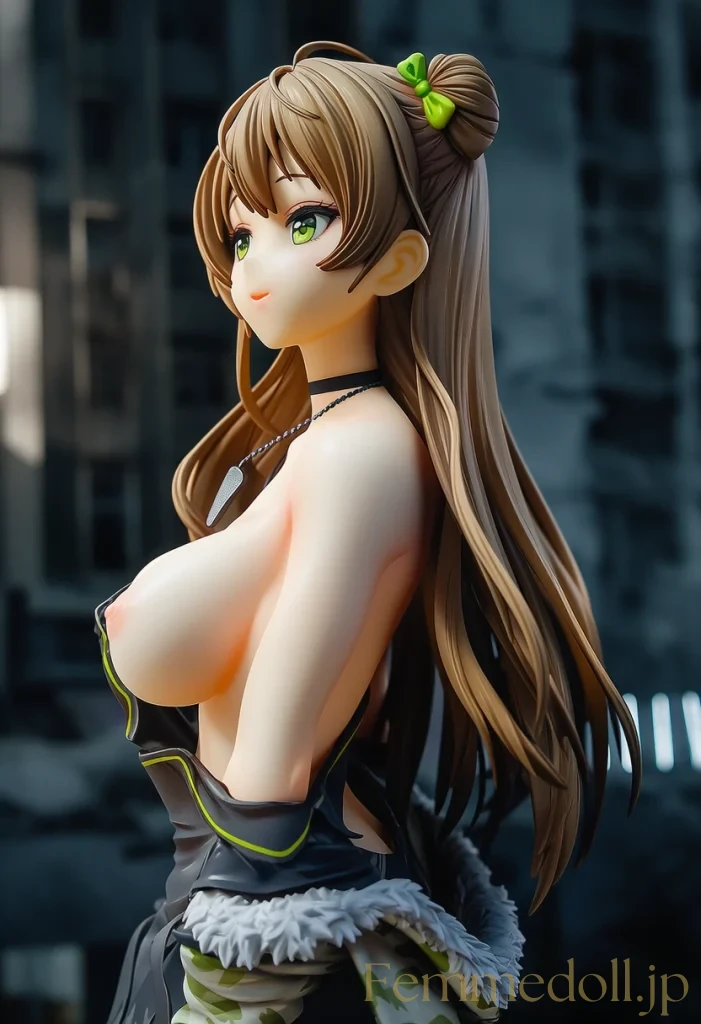 【ドルフロ】RFB:甘美な裸身が崩壊の街に溶け込む【AI生成イラスト30枚】 22枚目