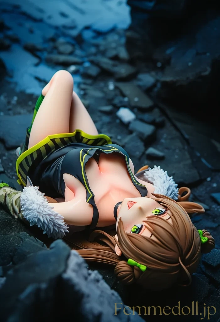 【ドルフロ】RFB:甘美な裸身が崩壊の街に溶け込む【AI生成イラスト30枚】 25枚目