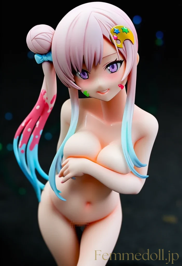 【ホロライブID】アイラニ「えへへ、触ってみて？」誘惑で尻プリプリ【フィギュア風AIエロ30枚】 24枚目