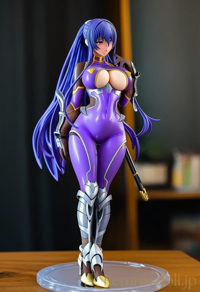 【対魔忍】秋山凜子：空遁の果てに堕ちる敏感な幻影【AI生成イラスト24枚】 4枚目