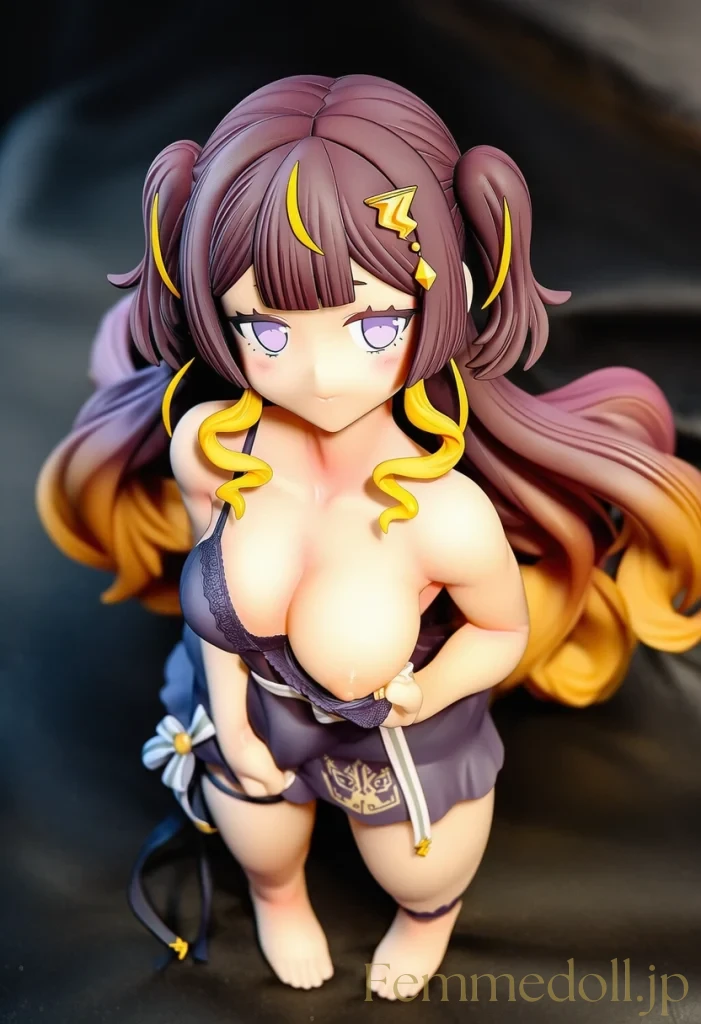 【hololive】アーニャ・メルフィッサ「見てて…」眠り目で誘惑ポーズ【AIエロイラスト30枚】 6枚目