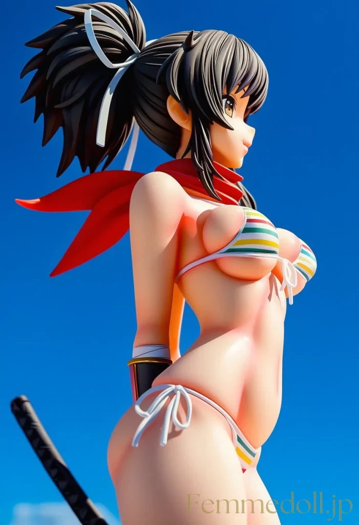 【閃乱カグラ】飛鳥：夕闇に咲く裸身の正義【AI生成イラスト30枚】 22枚目