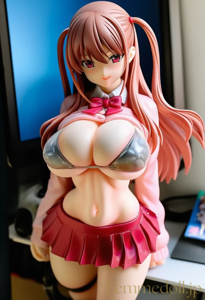 【咲-Saki-】新子憧「触ってみたいでしょ？」制服の爆乳が溢れ誘う【エロイラスト36枚】 24枚目