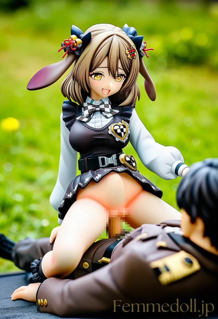 【勝利の女神:NIKKE】ビスケットと野外で動物みたいに絡みつき、欲情絶頂【AIエロイラスト36枚】 20枚目