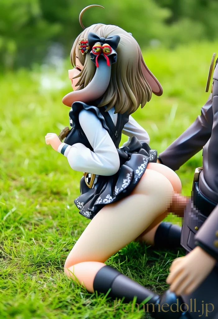 【勝利の女神:NIKKE】ビスケットと野外で動物みたいに絡みつき、欲情絶頂【AIエロイラスト36枚】 1枚目