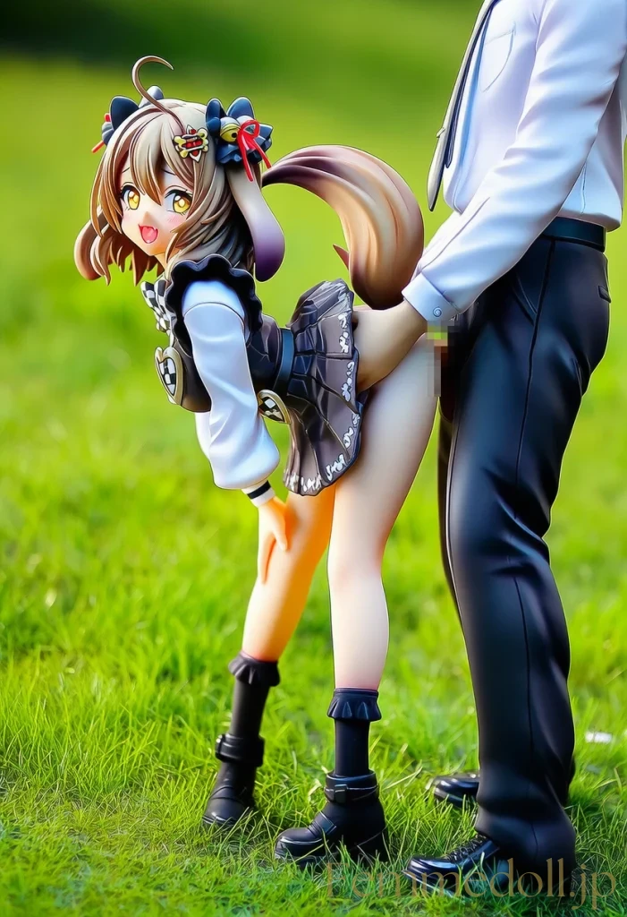 【勝利の女神:NIKKE】ビスケットと野外で動物みたいに絡みつき、欲情絶頂【AIエロイラスト36枚】 35枚目