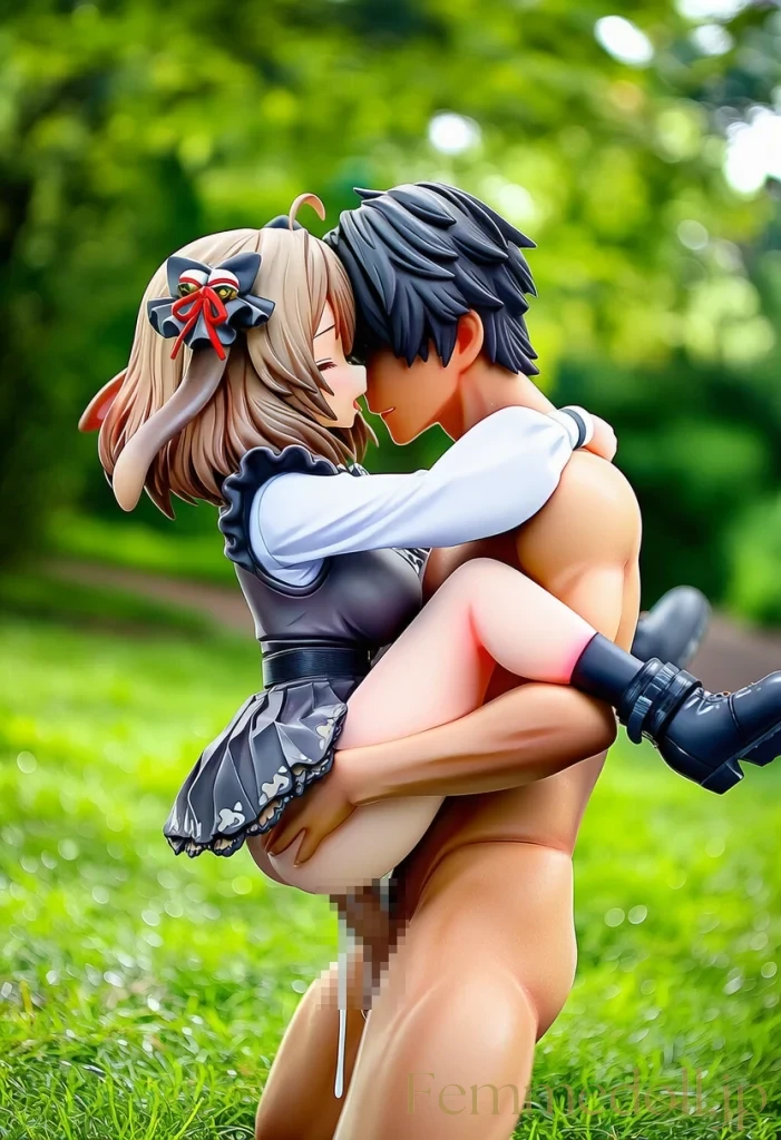 【勝利の女神:NIKKE】ビスケットと野外で動物みたいに絡みつき、欲情絶頂【AIエロイラスト36枚】 30枚目