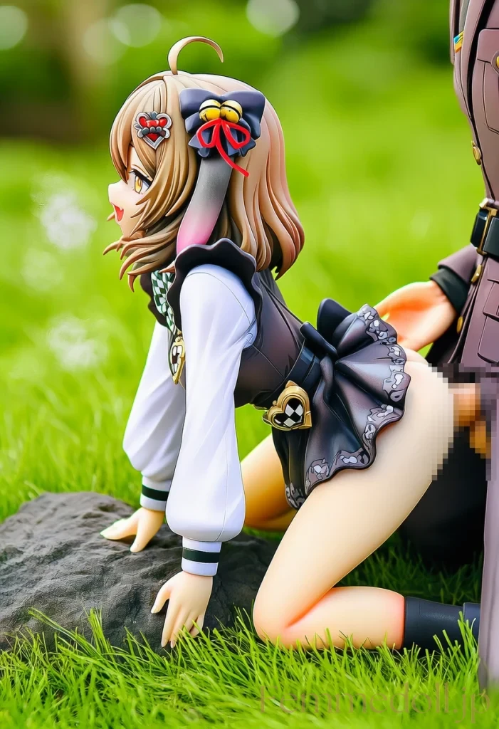 【勝利の女神:NIKKE】ビスケットと野外で動物みたいに絡みつき、欲情絶頂【AIエロイラスト36枚】 26枚目