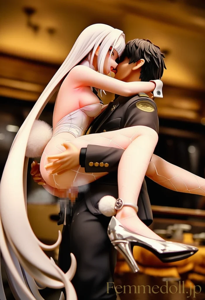 【NIKKE】ブラン「もっと注いで…♡」カジノSEXで幸運チャージ。絶頂連発【フィギュア風AIエロ30枚】 13枚目