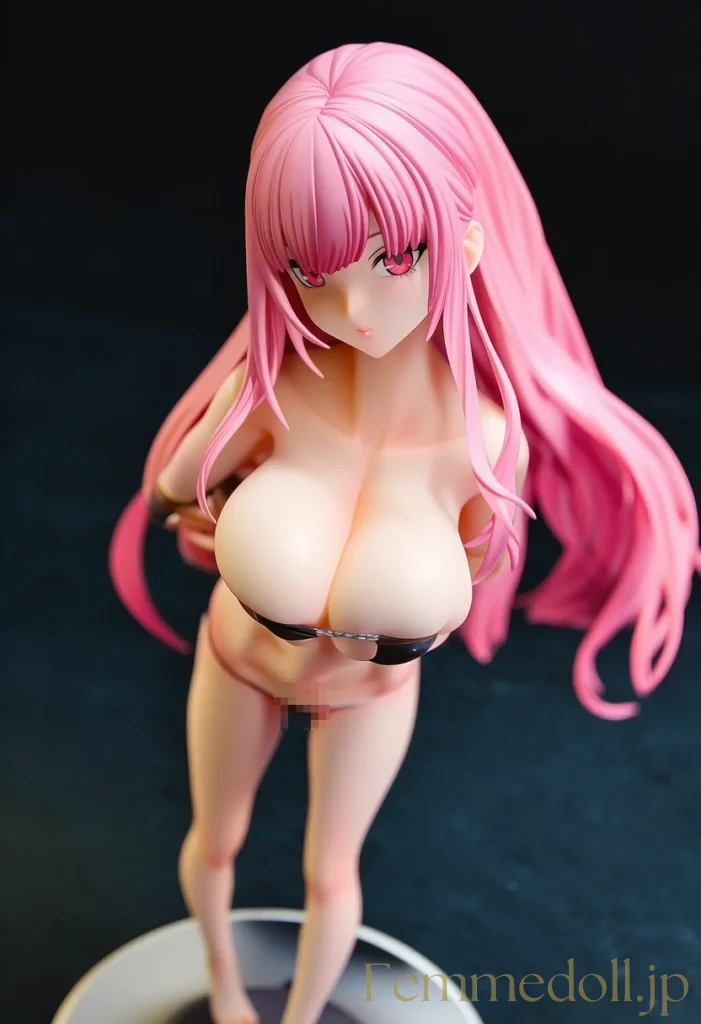 【Hololive】森カリオペ「来なよ…」クール巨乳で誘惑ポーズ【フィギュア風AIエロ24枚】 20枚目