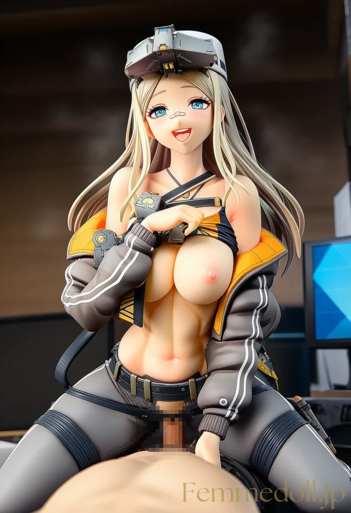 【NIKKE】センチ「もっと壊して…」騎乗位で巨乳揺らし絶頂【AIエロイラスト24枚】 14枚目