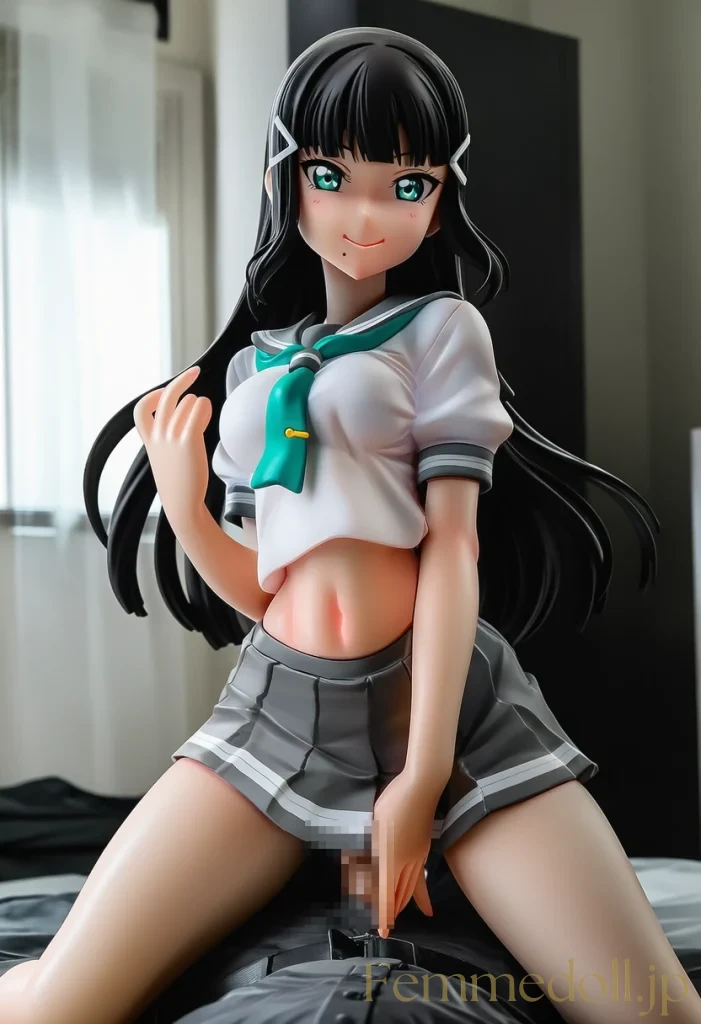 【ラブライブ! 】黒澤ダイヤ：放課後、厳格お嬢様の甘く乱れる秘め事【AI生成イラスト24枚】 13枚目