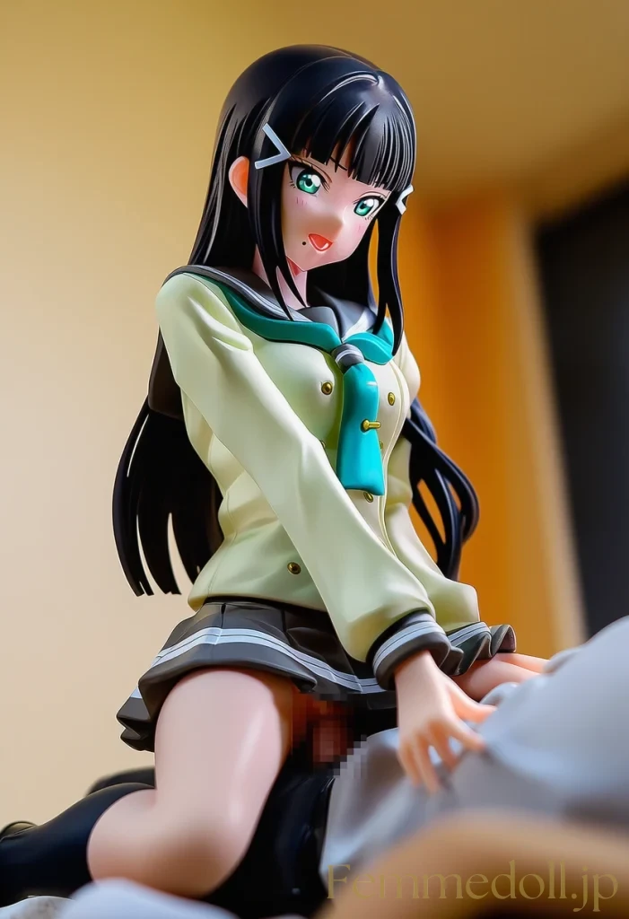 【ラブライブ! 】黒澤ダイヤ：放課後、厳格お嬢様の甘く乱れる秘め事【AI生成イラスト24枚】 1枚目