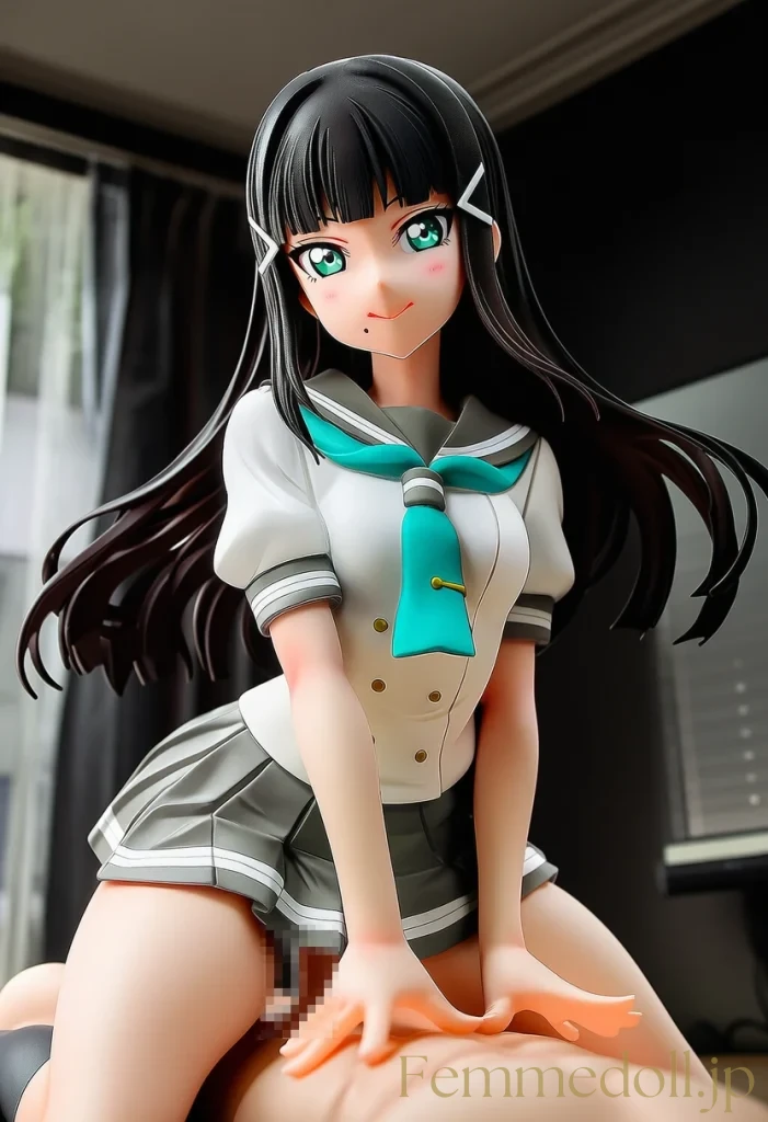 【ラブライブ! 】黒澤ダイヤ：放課後、厳格お嬢様の甘く乱れる秘め事【AI生成イラスト24枚】 22枚目