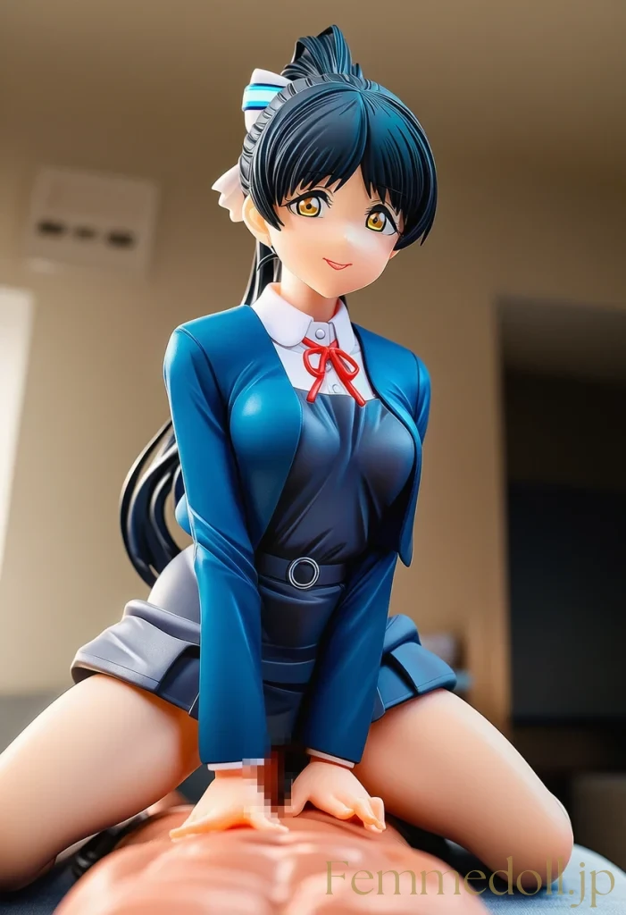 【ラブライブ! 】葉月恋：甘い夜の秘密の抱擁【AI生成イラスト36枚】 2枚目