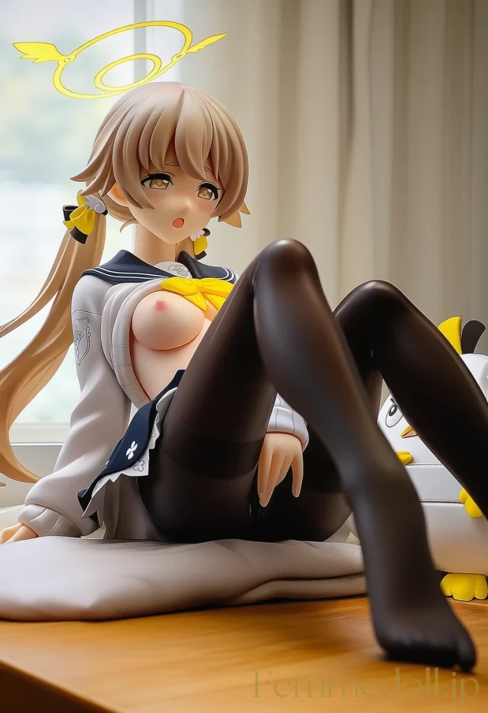 【ブルアカ/エロ画像】制服ヒフミの帰宅オナニー画像集がヤバい 19枚目