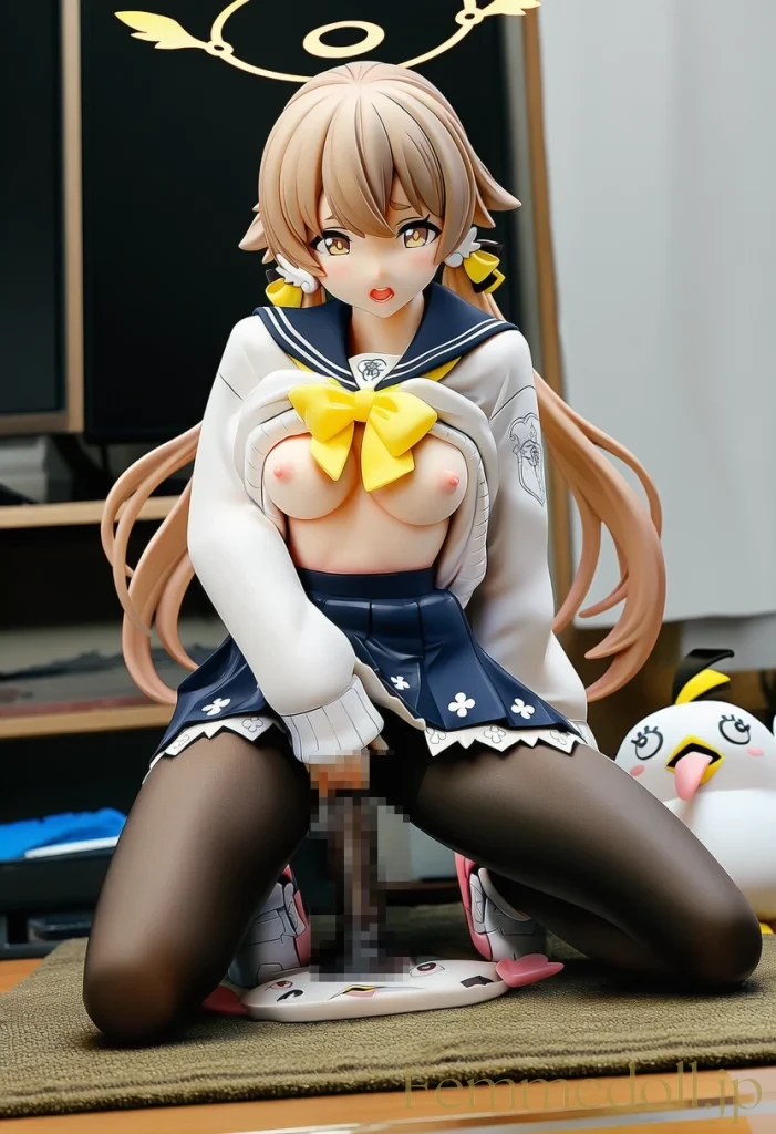 【ブルアカ/エロ画像】制服ヒフミの帰宅オナニー画像集がヤバい 5枚目