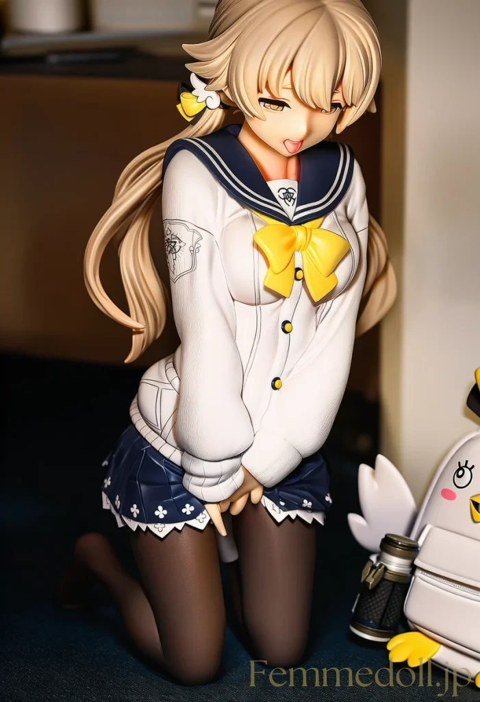 【ブルアカ/エロ画像】制服ヒフミの帰宅オナニー画像集がヤバい 10枚目