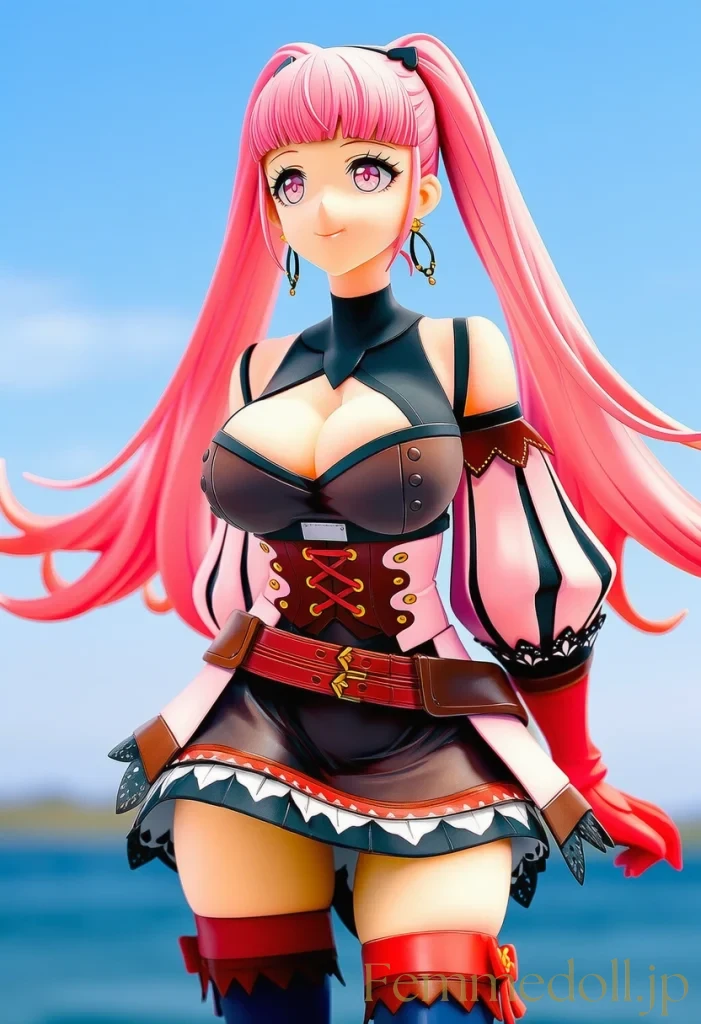 【FE】ヒルダの筋肉質ボディが露出キュートに輝く【フィギュア風エロAI24枚】 7枚目