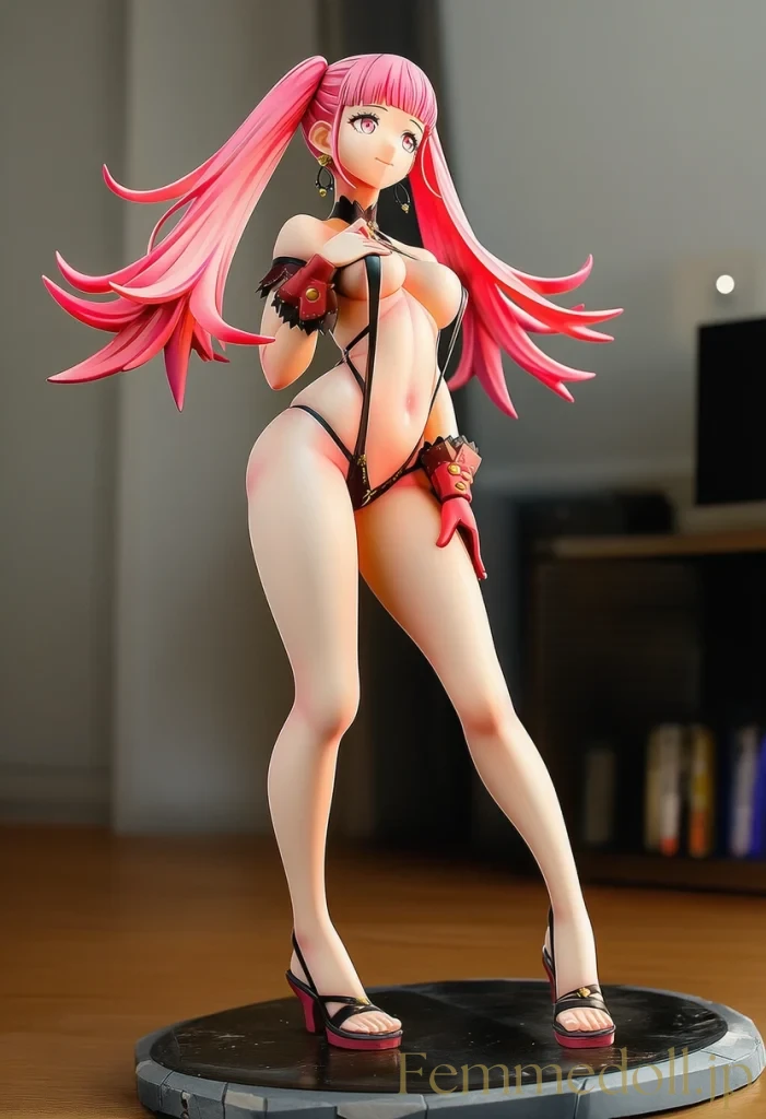 【FE】ヒルダの筋肉質ボディが露出キュートに輝く【フィギュア風エロAI24枚】 3枚目