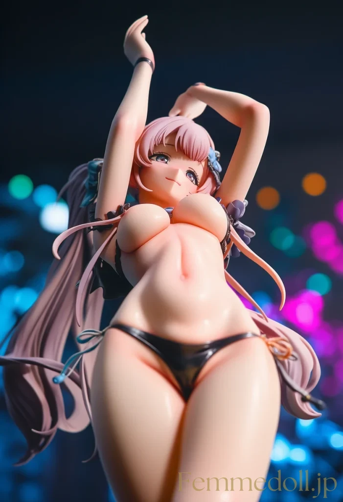 【オリジナル】アイドルダンス誘惑で体をくねらせ、欲情爆発【フィギュアエロCG30枚】 21枚目