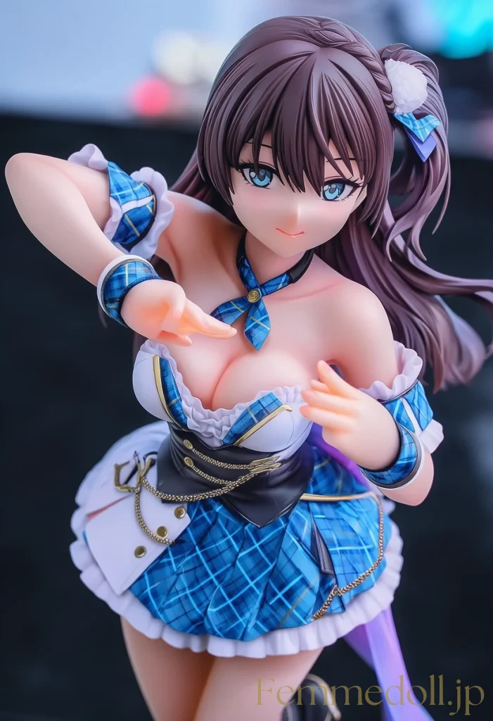 【オリジナル】アイドルダンス誘惑で体をくねらせ、欲情爆発【フィギュアエロCG30枚】 12枚目