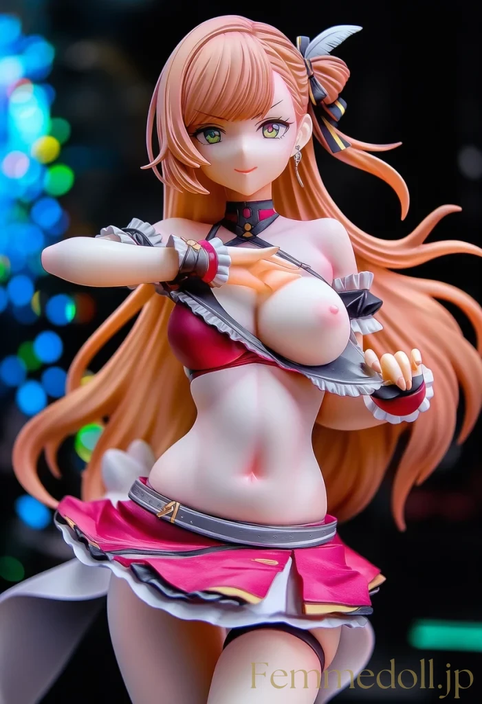 【オリジナル】アイドルダンス誘惑で体をくねらせ、欲情爆発【フィギュアエロCG30枚】 11枚目