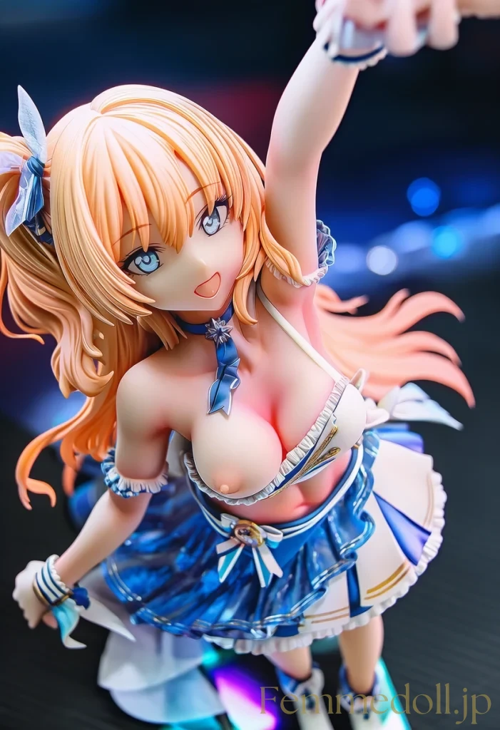 【オリジナル】アイドルダンス誘惑で体をくねらせ、欲情爆発【フィギュアエロCG30枚】 5枚目