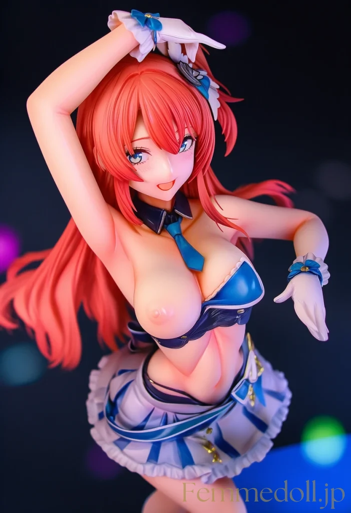 【オリジナル】アイドルの爆乳がダンスで揺れ視線釘付けに【フィギュア風CG30枚】 71枚目