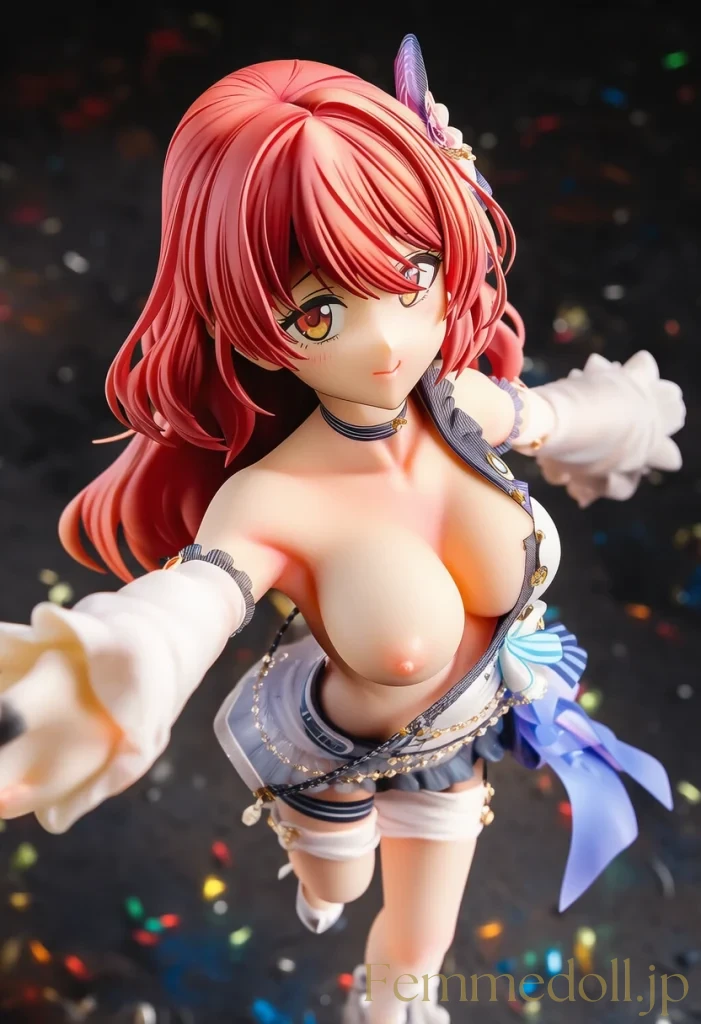 【オリジナル】アイドルの爆乳がダンスで揺れ視線釘付けに【フィギュア風CG30枚】 57枚目