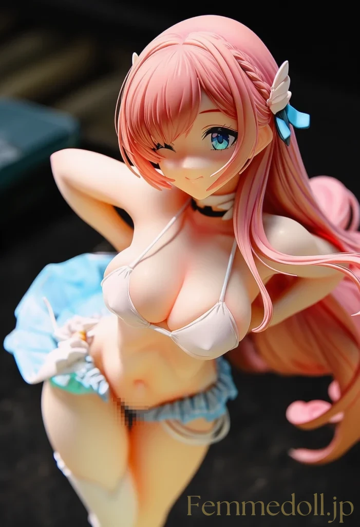 【オリジナル】アイドルの爆乳がダンスで揺れ視線釘付けに【フィギュア風CG30枚】 47枚目