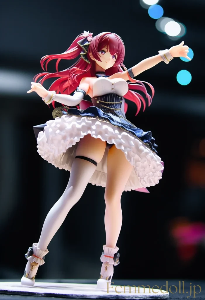 【オリジナル】アイドルダンス誘惑で体をくねらせ、欲情爆発【フィギュアエロCG30枚】 26枚目