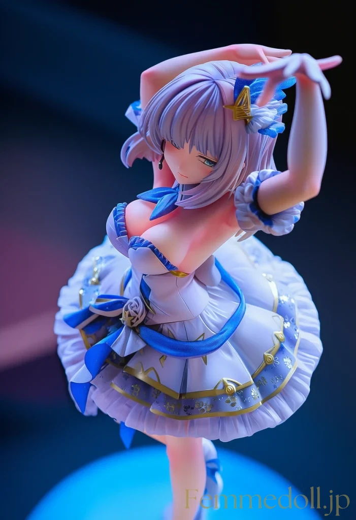 【オリジナル】アイドルの爆乳がダンスで揺れ視線釘付けに【フィギュア風CG30枚】 29枚目