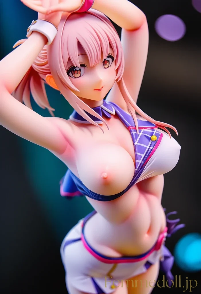 【オリジナル】アイドルダンス誘惑で体をくねらせ、欲情爆発【フィギュアエロCG30枚】 22枚目