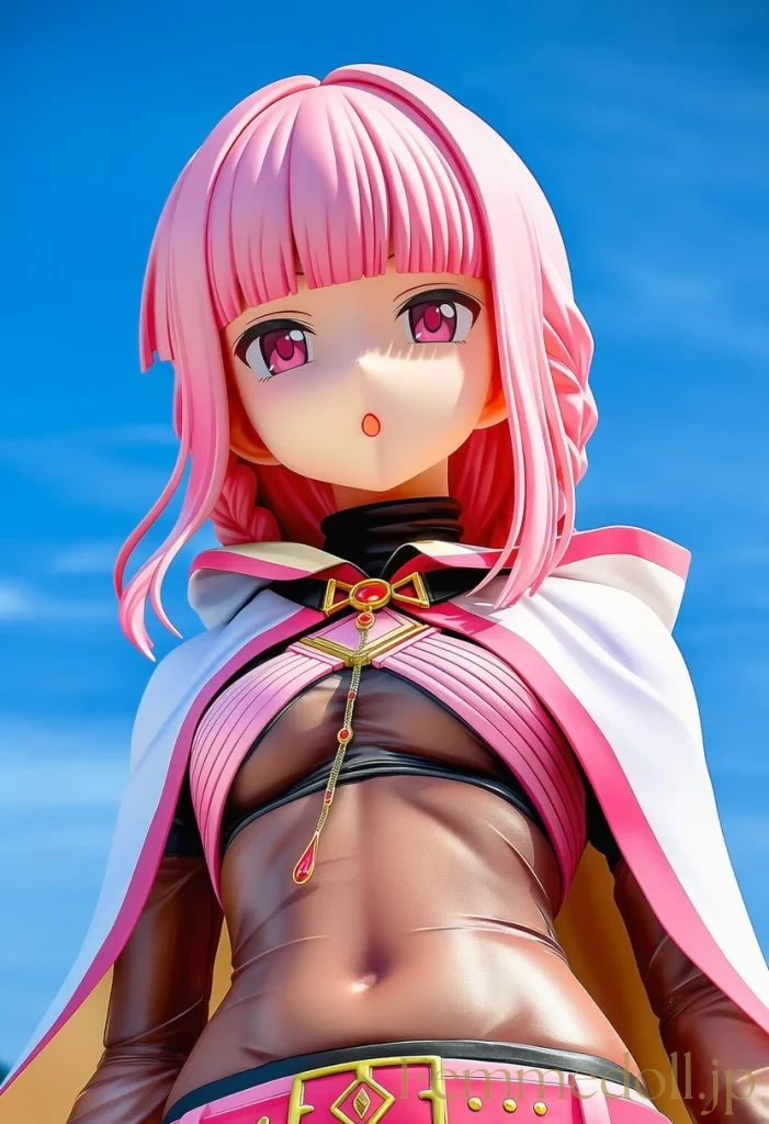 環いろは着衣魔法少女姿でリボン解き、胸元緩み欲情♡【エロCG30枚】 31枚目