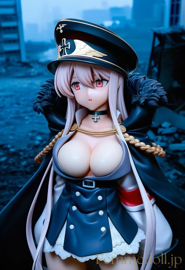 【ドルフロ】KAR98K：優雅なる白銀の射手、崩壊世界に晒す魅惑の肢体【AI生成イラスト24枚】 17枚目