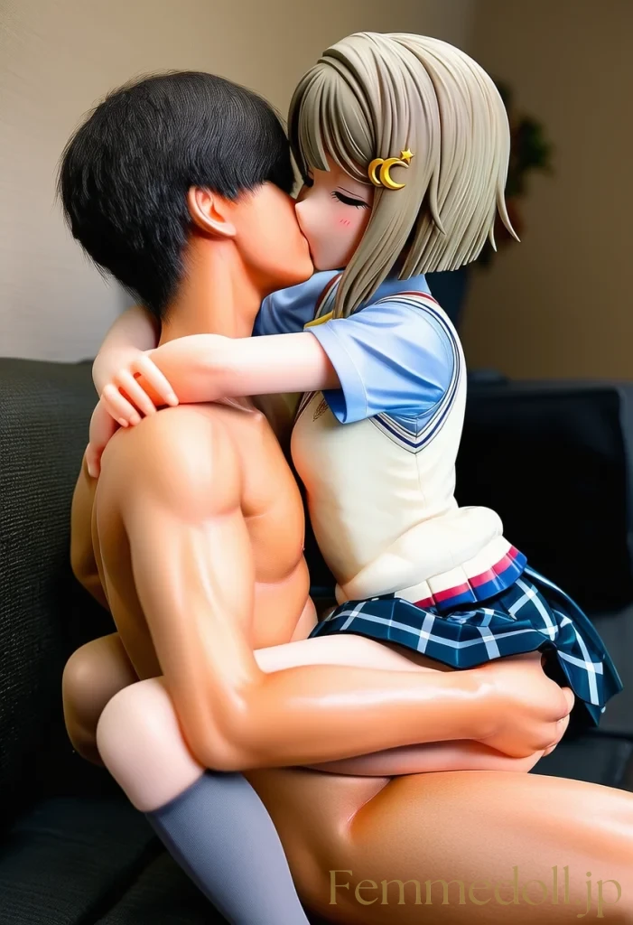 【ラブライブ！虹ヶ咲】中須かすみの小ぶりおっぱいが騎乗位でプルプル！【エロフィギュアAI30枚】 10枚目