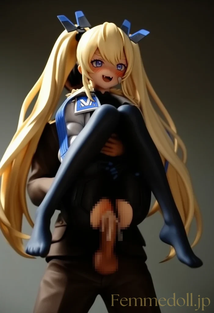 【NIKKE】ラプラス ボディスーツを脱いだらすごかった！？SEXでプルンプルプル揺れまくり【フィギュアエロCG24枚】 7枚目