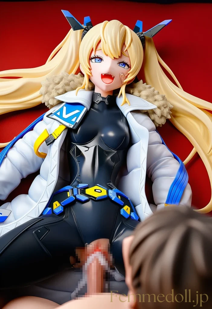 【NIKKE】ラプラス ボディスーツを脱いだらすごかった！？SEXでプルンプルプル揺れまくり【フィギュアエロCG24枚】 6枚目
