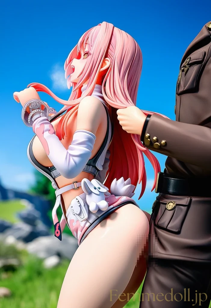 【NIKKE】レオナ「はあんっ、来て！」野外開放SEXで尻肉が限界弾み【悶絶フィギュア風36枚】 28枚目