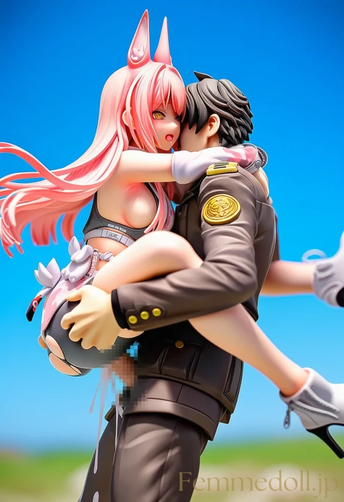 【NIKKE】レオナ「はあんっ、来て！」野外開放SEXで尻肉が限界弾み【悶絶フィギュア風36枚】 21枚目