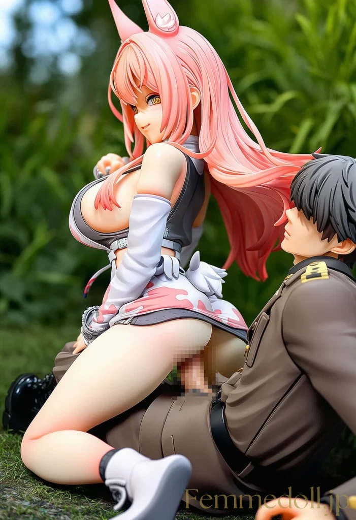 【NIKKE】レオナ「はあんっ、来て！」野外開放SEXで尻肉が限界弾み【悶絶フィギュア風36枚】 9枚目