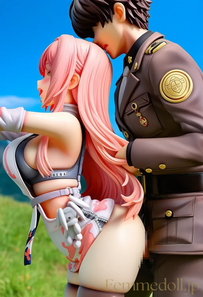 【NIKKE】レオナ「はあんっ、来て！」野外開放SEXで尻肉が限界弾み【悶絶フィギュア風36枚】 30枚目