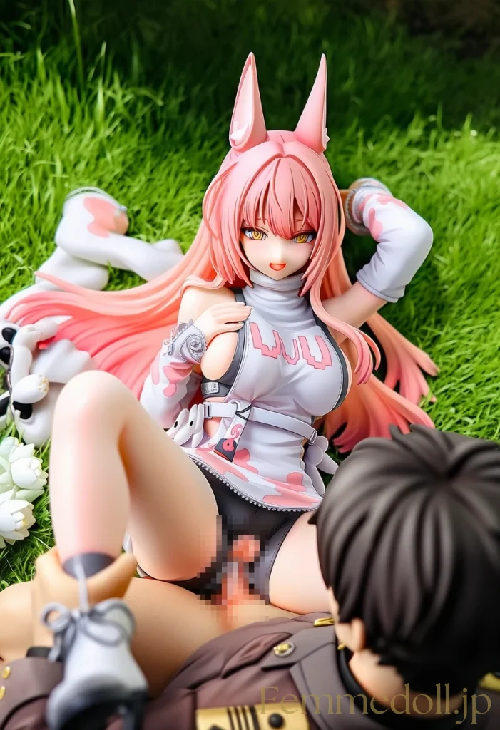 【NIKKE】レオナ「はあんっ、来て！」野外開放SEXで尻肉が限界弾み【悶絶フィギュア風36枚】 27枚目