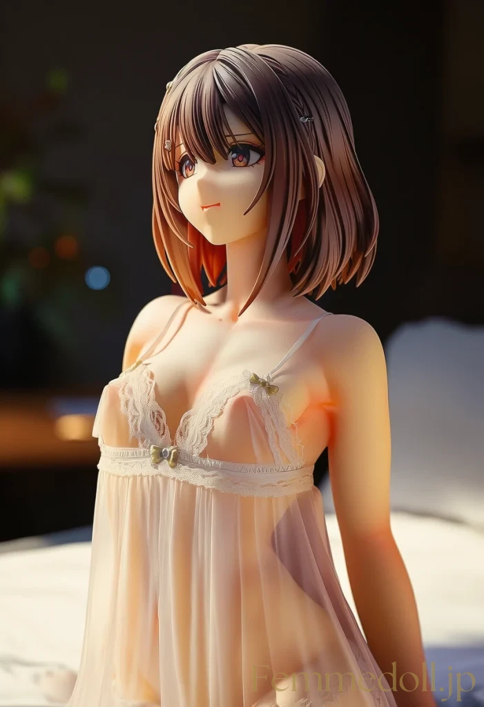 【オリジナル】夜の秘め事：もっと近くに来て♡セクシーランジェリーで誘惑【AI生成イラスト30枚】 17枚目