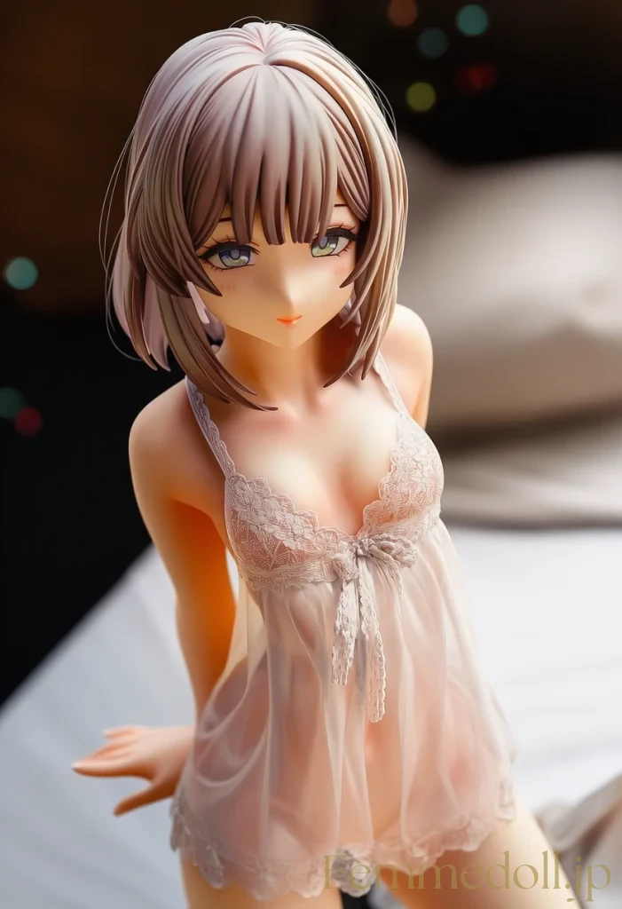 【オリジナル】甘い囁き：お兄ちゃん、触れて？誘惑のスケスケランジェリー【AI生成イラスト30枚】 28枚目