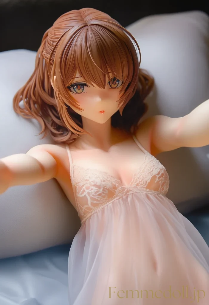 【オリジナル】甘い囁き：お兄ちゃん、触れて？誘惑のスケスケランジェリー【AI生成イラスト30枚】 25枚目