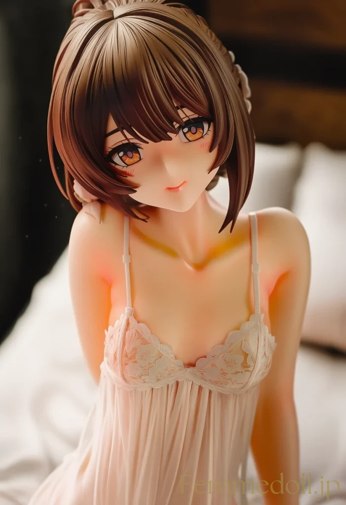 【オリジナル】甘い囁き：お兄ちゃん、触れて？誘惑のスケスケランジェリー【AI生成イラスト30枚】 20枚目