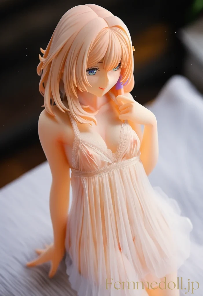 【オリジナル】甘い囁き：お兄ちゃん、触れて？誘惑のスケスケランジェリー【AI生成イラスト30枚】 10枚目